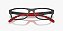 Óculos de Grau Arnette Burb AN7270-54-2841 Cinza escuro hastes emborrachado Vermelho - Imagem 5