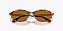 Óculos Vogue VO5625S-52-320083 Havana amarelo com lentes Bronze polarizado - Imagem 5