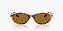 Óculos Vogue VO5625S-52-320083 Havana amarelo com lentes Bronze polarizado - Imagem 2