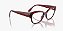 Óculos de Grau Vogue VO5635U-53-3225 Top Vermelho/Vermelho transparente - Imagem 4