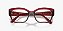 Óculos de Grau Vogue VO5635U-53-3225 Top Vermelho/Vermelho transparente - Imagem 5