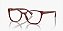 Óculos de Grau Ralph RA7137U-53-6134 Vermelho-amarronzado brilhante - Imagem 1