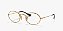 Óculos de Grau Ray-Ban Oval RX3547V-51-2500 Ouro - Imagem 1