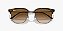 Óculos Ray-Ban New Clubmaster RB4416-51-710/53 Tartaruga sobre Chumbo Lente Marrom - Imagem 5