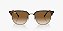 Óculos Ray-Ban New Clubmaster RB4416-51-710/53 Tartaruga sobre Chumbo Lente Marrom - Imagem 2