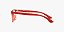 Oculos de Grau Tecnol TN3094U-55-M787 Vermelho translúcido - Imagem 3