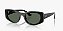 Óculos de sol Ray-Ban RB4446L-54-667771 Preto lentes Verde total - Imagem 1