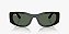 Óculos de sol Ray-Ban RB4446L-54-667771 Preto lentes Verde total - Imagem 2