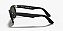 Óculos de sol Ray-Ban Wayfarer RB2140F-52-901S Preto lentes Verde G-15 - Imagem 3