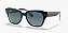 Óculos de sol Ray-Ban State Street RB2186-52-12943M Preto sobre transparente lentes Azul degradê - Imagem 1