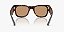 Óculos de sol Ray-Ban Mega Wayfarer RB0840S-51-902/53 Havana lentes Marrom - Imagem 4