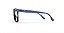 Oculos de Grau Vertz VZ51069-54-4721 Azul e Marrom rajado - Imagem 3