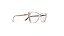 Oculos de Grau Jean Pierre JP21048-53-3846 Champanhe lateral Creme - Imagem 4
