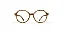 Oculos de Grau Jean Pierre JP21080-52-4738 Castanho ambar rajado - Imagem 2