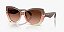 Óculos de Sol Michael Kors Atlanta MK2258U-55-40355M Soft Pink lentes Soft Pink Gradient - Imagem 1