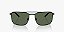 Óculos de Sol Arnette Boulevardier AN3088-59-737/71 Preto fosco lentes Verde-escuro - Imagem 2