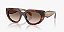 Óculos de Sol Prada PRD02S-53-00K10S Tartaruga caramelo lentes Marrom degradê - Imagem 1