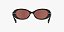 Óculos de Sol Kipling  KP4083-54-M759 Preto lentes Violeta-escuro - Imagem 4