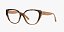 Óculos de Grau Jean Monnier J83254-55-M666 Havana degradê caramelo - Imagem 1
