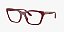 Óculos de Grau Emporio Armani com Clip-On EA4274BU-55-52611W Vinho brilhante - Imagem 4