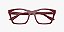 Óculos de Grau Emporio Armani com Clip-On EA4274BU-55-52611W Vinho brilhante - Imagem 8