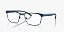 Óculos de Grau Armani Exchange AX1070-56-6125 Azul-escuro fosco - Imagem 1
