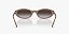 Óculos de Sol Vogue Oval Taupe lentes cinza degradê (VO5697SU) - Imagem 4