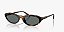 Óculos de Sol Vogue Oval Havana-escuro lentes Cinza Polarizada (VO5697SU) - Imagem 1