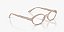 Armação de Óculos Oval Vogue VO5728U-53-3311 - Nude intenso - Imagem 5