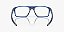 Armação de Óculos Oakley Bat flip OX8183-54-818303 - Azul transparente fosco - Imagem 4