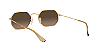 Ray-Ban Octagonal 0RB3556N Ouro - Imagem 5