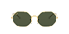 Ray-Ban Octagon 0RB1972 Ouro - Imagem 2