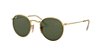 Ray-Ban Round Flat 0RB3447NL Ouro - Imagem 1