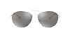 Michael Kors MK1071 AVENTURA Light Gold Lentes Silver Mirror - Imagem 2