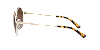 Michael Kors MK1072 PORTO Light Gold Lentes Brown Gradient - Imagem 3