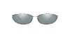 Michael Kors MK2104 MIRAMAR Milky Grey Lentes Silver Mirror - Imagem 2
