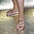 Papete Salete Com Strass Modelo STE175 Prata - Imagem 3