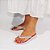 Chinelo Salete com Strass na cor Branco - Imagem 1