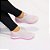 Tênis Meia STE162 Salete de Moda Feminina Cinza/Pink - Imagem 1