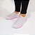 Tênis Meia STE162 Salete de Moda Feminina Cinza/Pink - Imagem 2