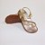 Papete Salete Com Strass Modelo  STE147 Ouro Light - Imagem 3