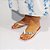 Chinelo Feminino Salete com Pedraria Branco - Imagem 3