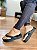 Chinelo Nuvem 4 Tranças Preto - Imagem 1