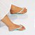 Chinelo Palmilha Caramelo com Strass Cristal - Imagem 2