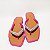Chinelo STE254 Salete Pink com Strass e Meia Pérola Cristal - Imagem 2