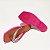 Chinelo STE254 Salete Pink com Strass e Meia Pérola Cristal - Imagem 3