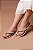 Lindo Chinelo Feminino Bege Personalizado com Strass Cristal na Sola e No Cabedal - Imagem 1