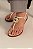 Sandália Rasteira 555 Off White com ABS Ouro Light - Imagem 3