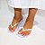 Chinelo Branco Liso STE232 - Imagem 2