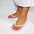 Chinelo Branco Liso STE232 - Imagem 3